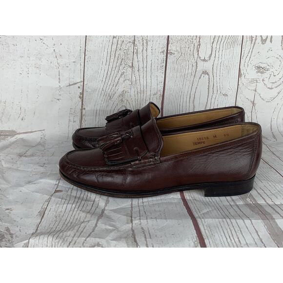 Bruno‎ Magli Tempe Men\'s Brown Tassel Loafers Sz 8.5 M main image 8